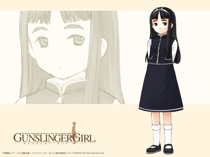 Gunslinger Girl character art