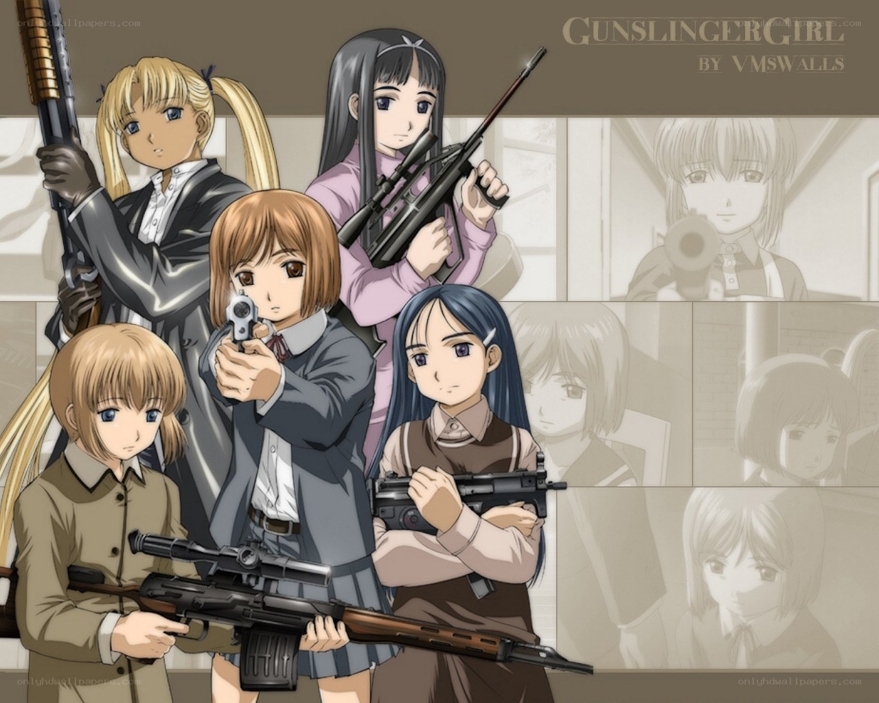 Gunslinger Girl characters