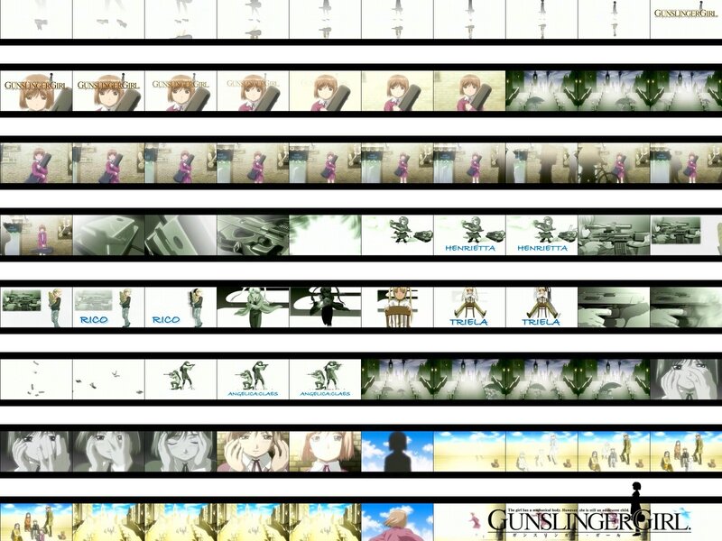 Gunslinger Girl filmstrip