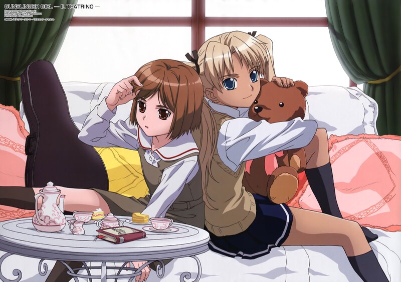 Gunslinger Girl tea time