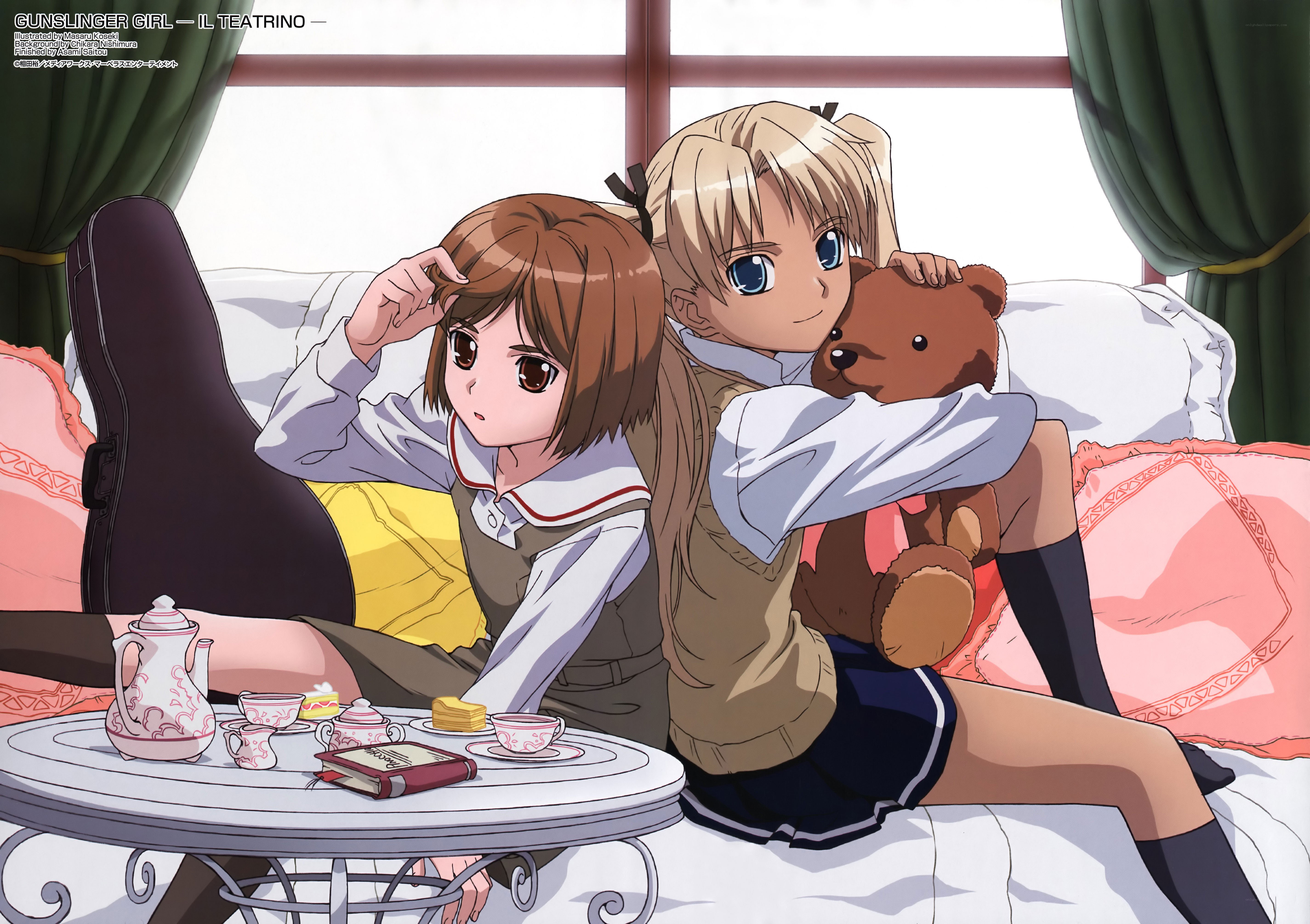 Gunslinger Girl tea time