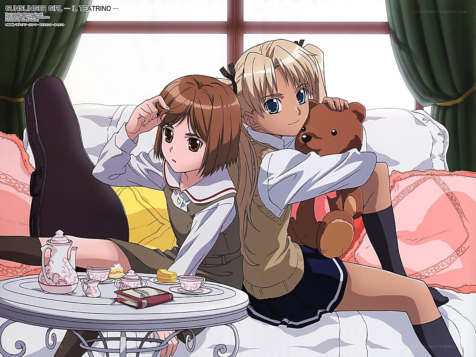 Gunslinger Girl tea time
