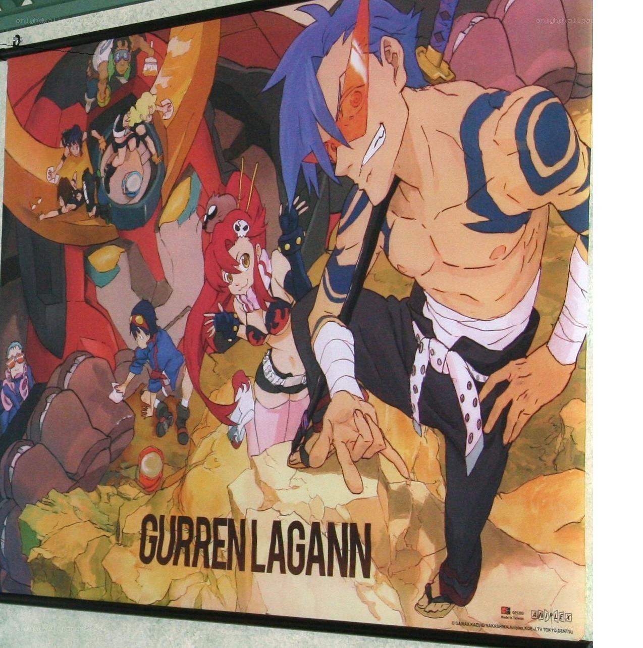 Gurren Lagann anime poster