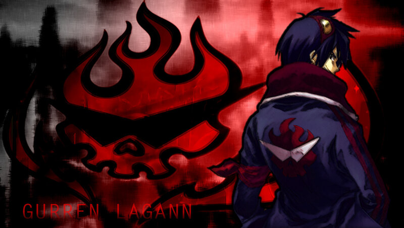Gurren Lagann character art