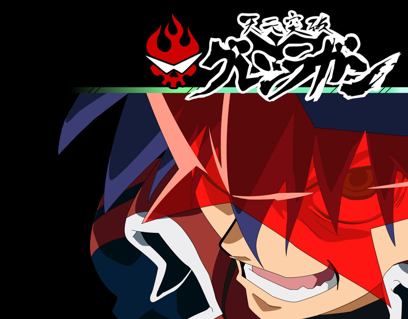 Gurren Lagann character art