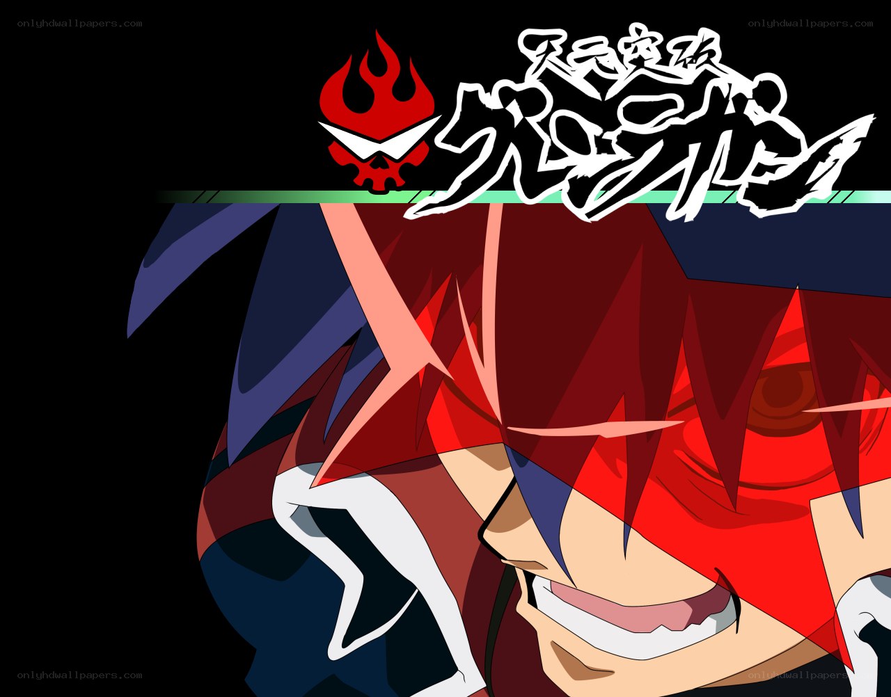 Gurren Lagann character art