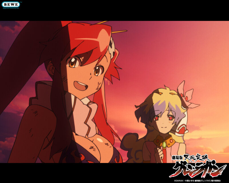 Gurren Lagann movie scene