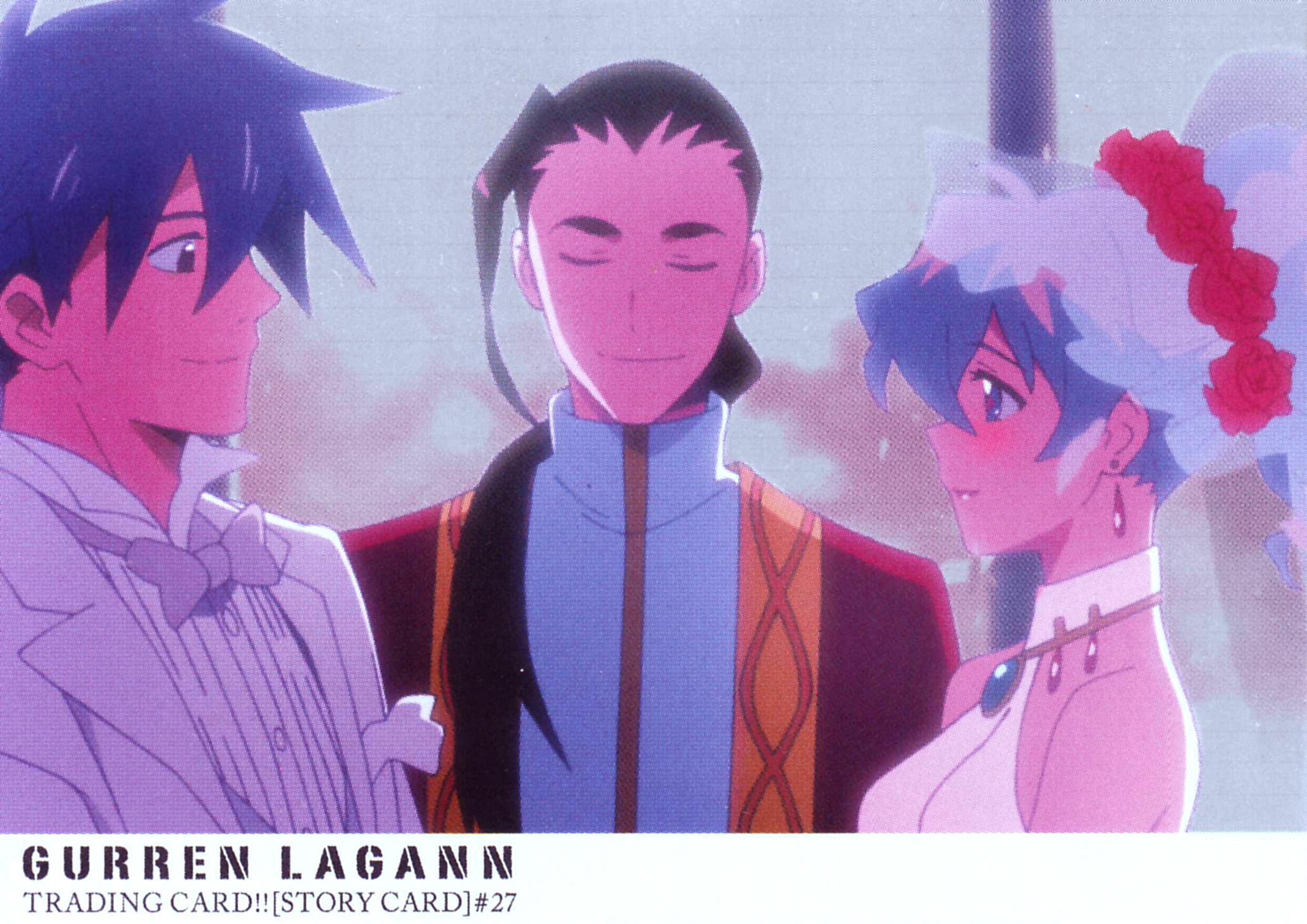 Gurren Lagann trading card