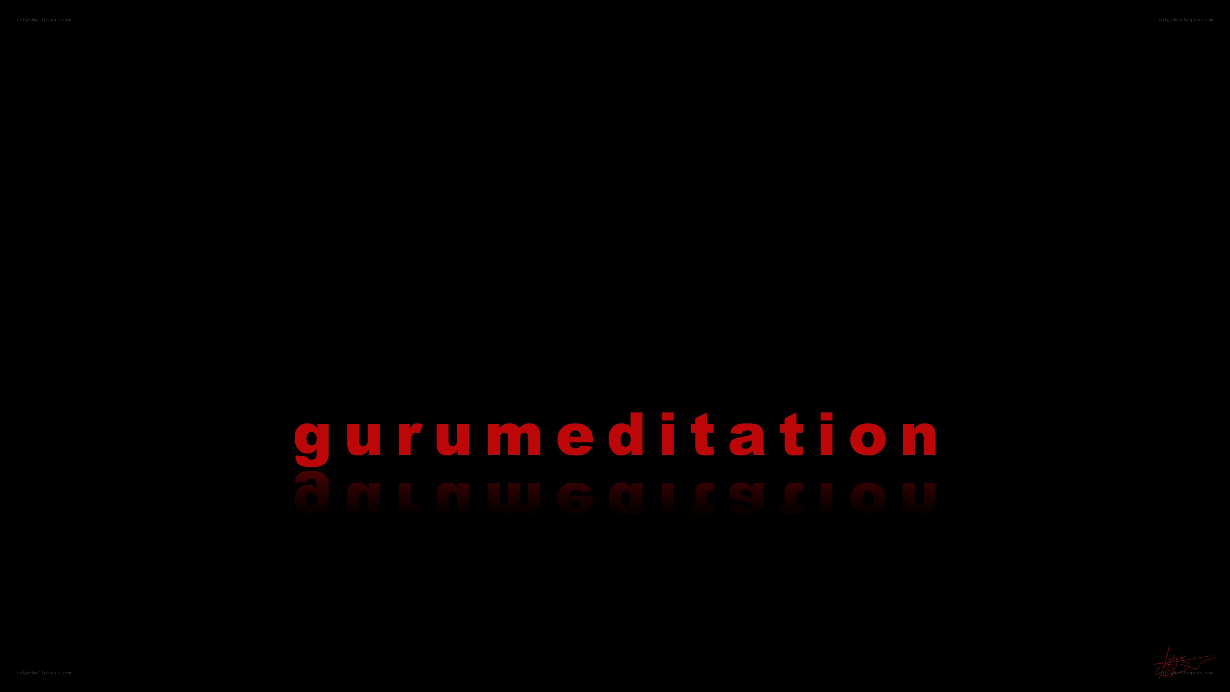 guru meditation screen