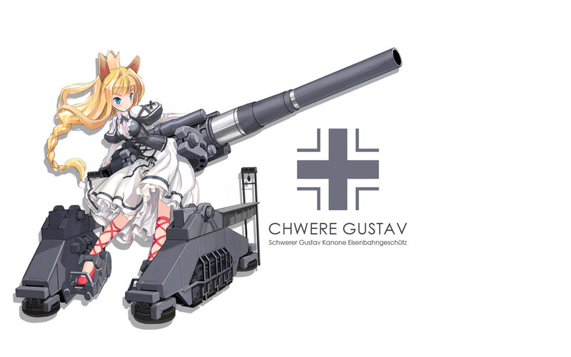 Gustav Gun Character Art