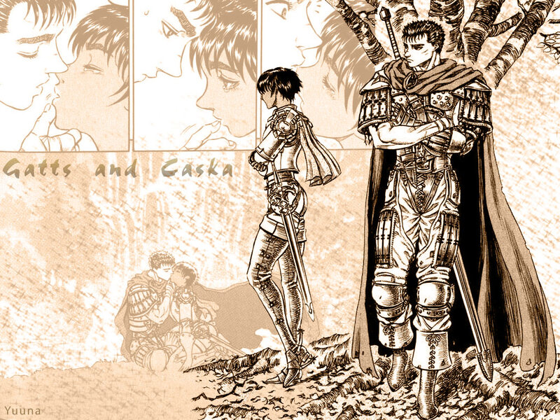 Guts and Casca artwork