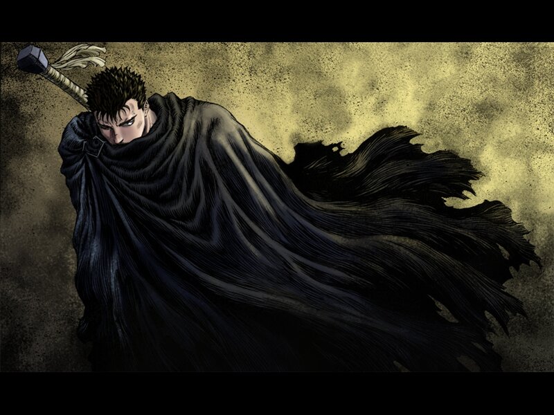 Guts in a black cloak