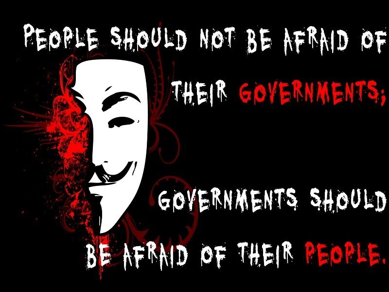 Guy Fawkes Mask — Black