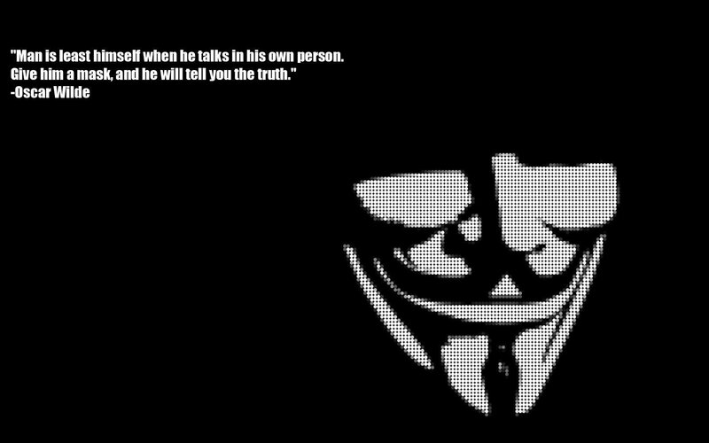 Guy Fawkes Mask — Dramatic