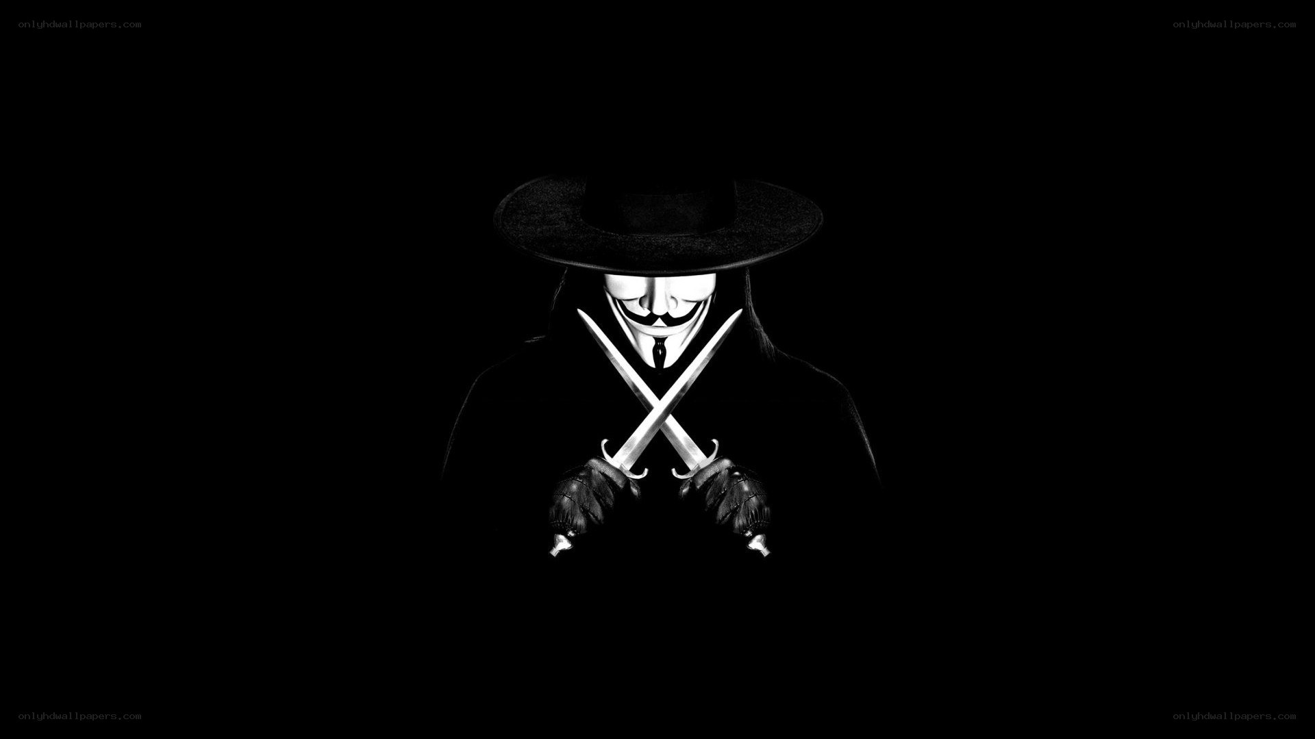 Guy with mask and swords