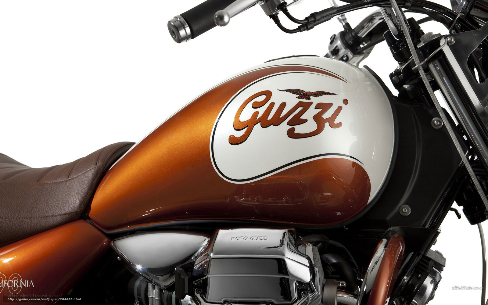 GuZZi motorcycle fuel tank