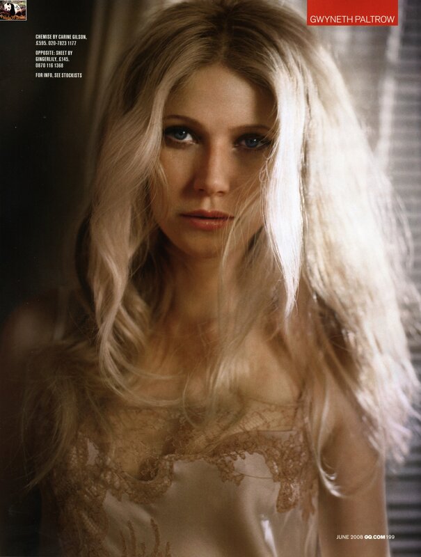 Gwyneth Paltrow in lace top