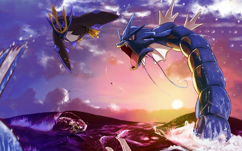 Gyarados and Empoleon
