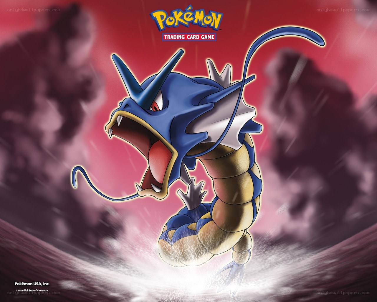 Gyarados in action
