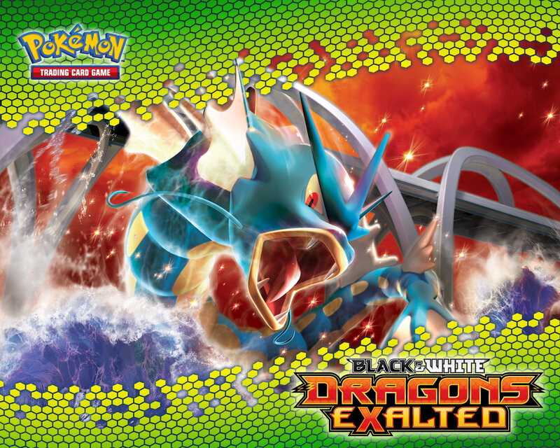 Gyarados in Water — Green