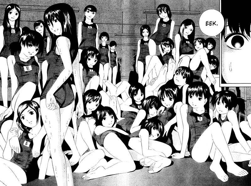 gym class manga panel