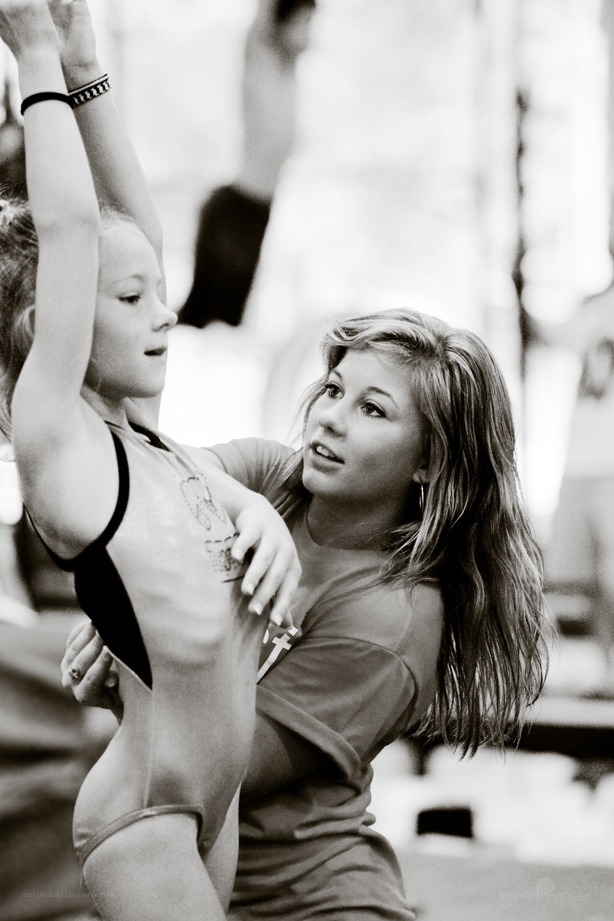 gymnast and coach training
