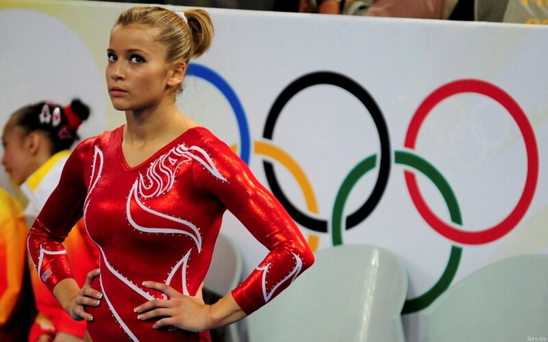 Gymnast at the Olympics