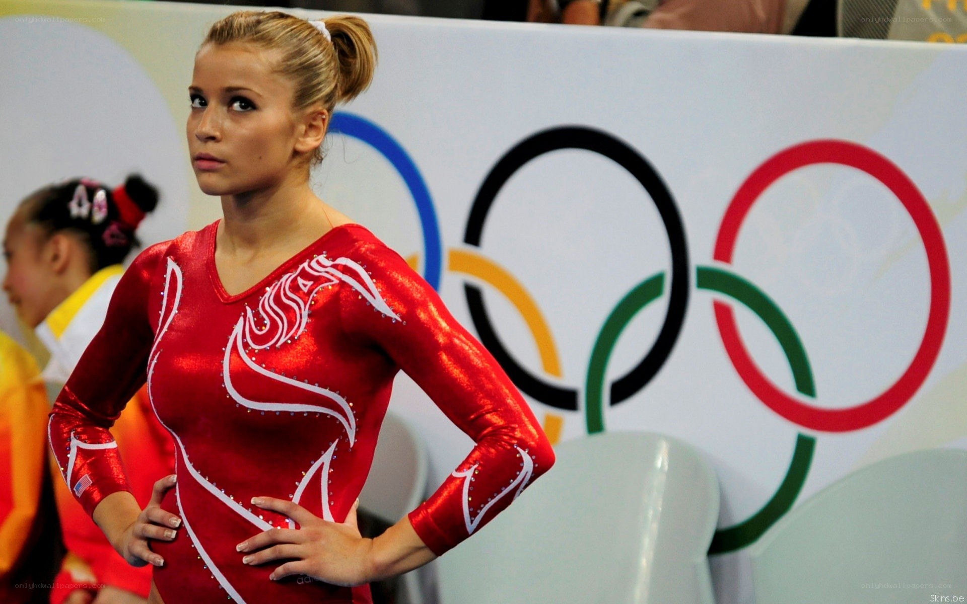 Gymnast at the Olympics