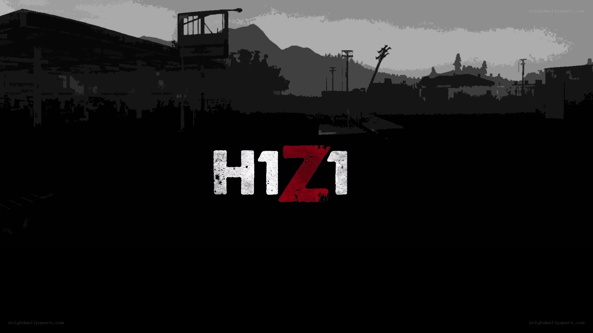 H1Z1 game title screen