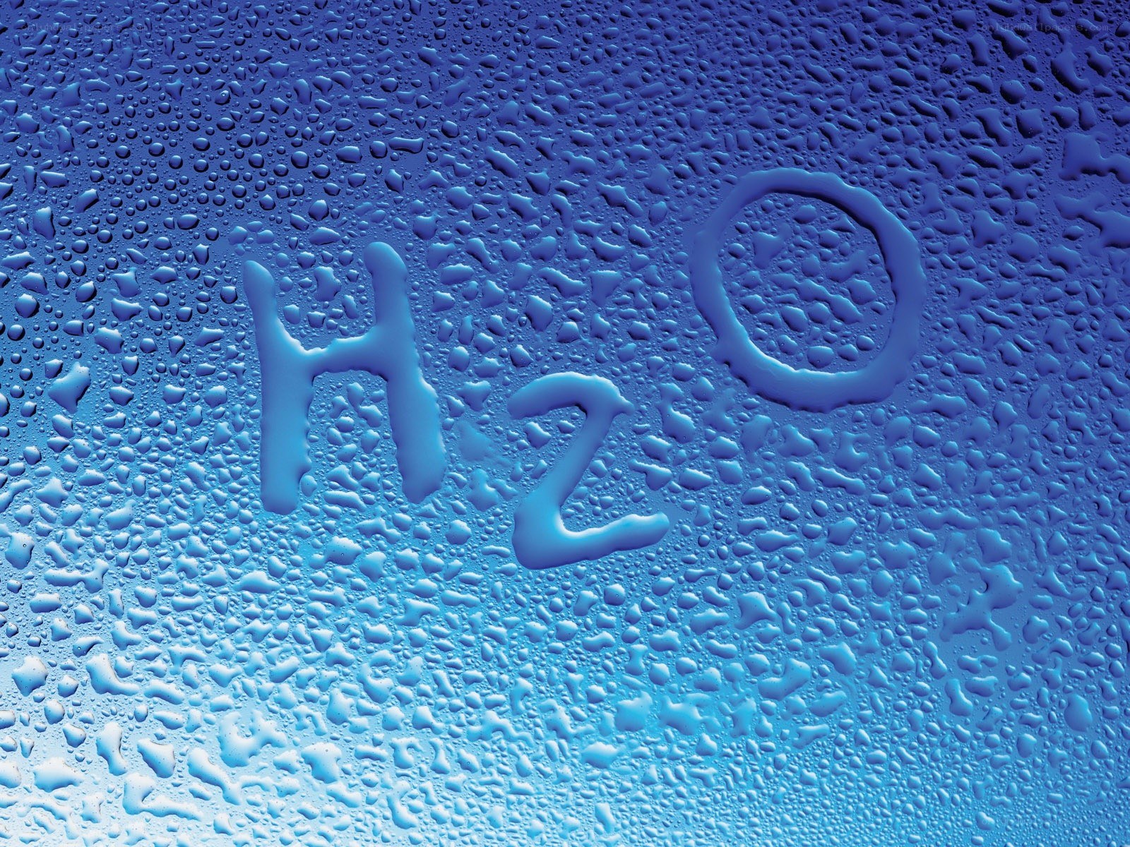H2O written on condensation