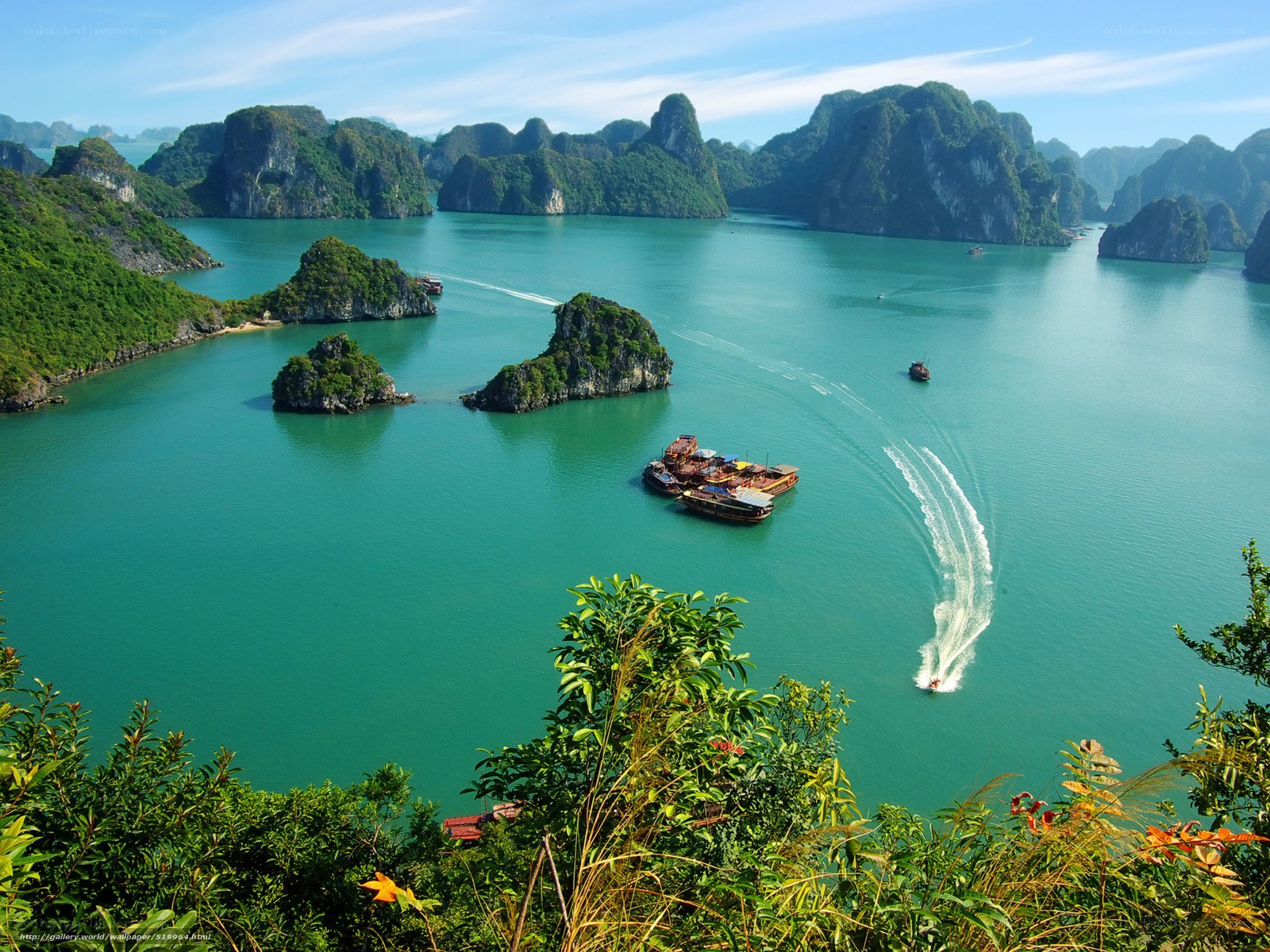 Ha Long Bay landscape