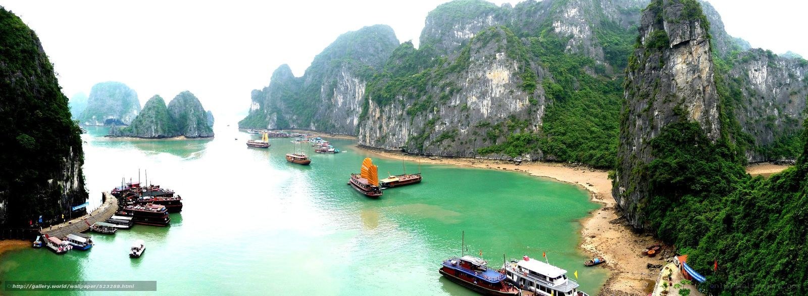 Ha Long Bay landscape
