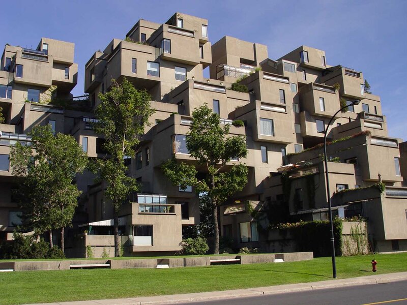 Habitat 67 Buildings — Green