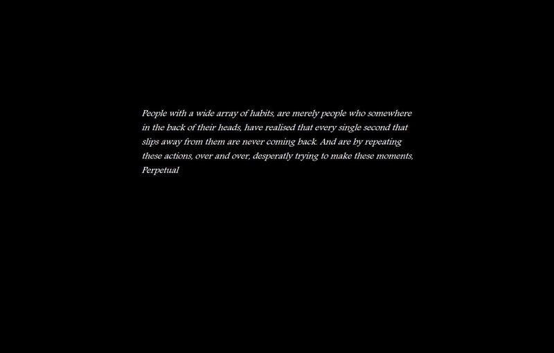 Habits and Time
