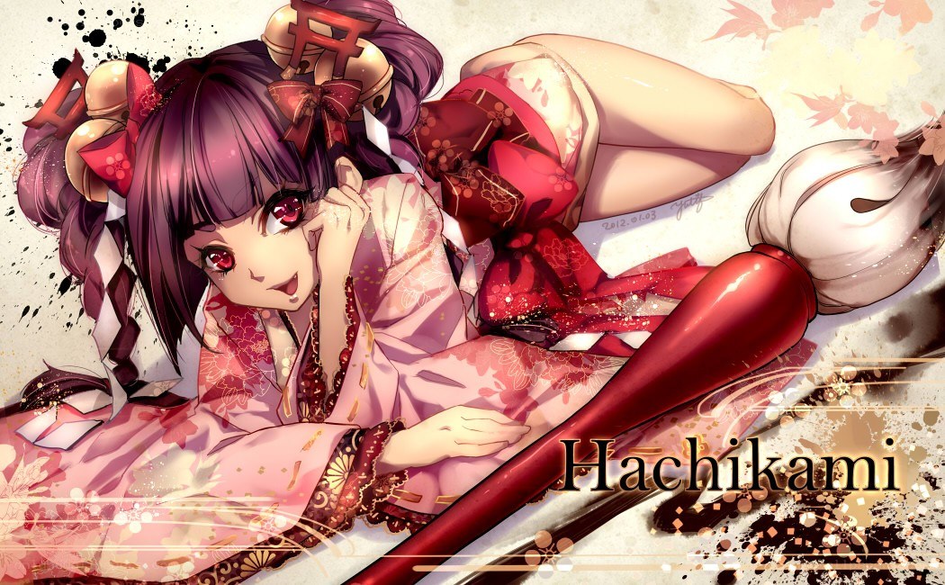 Hachikami character art