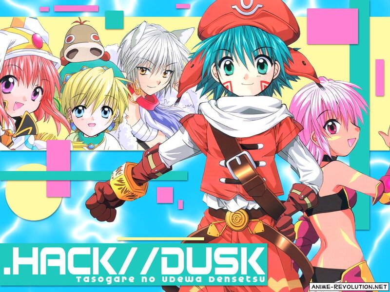 Hack//Dusk anime group