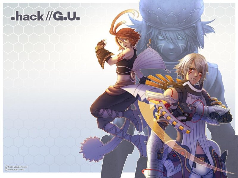 Hack//G.U. character art