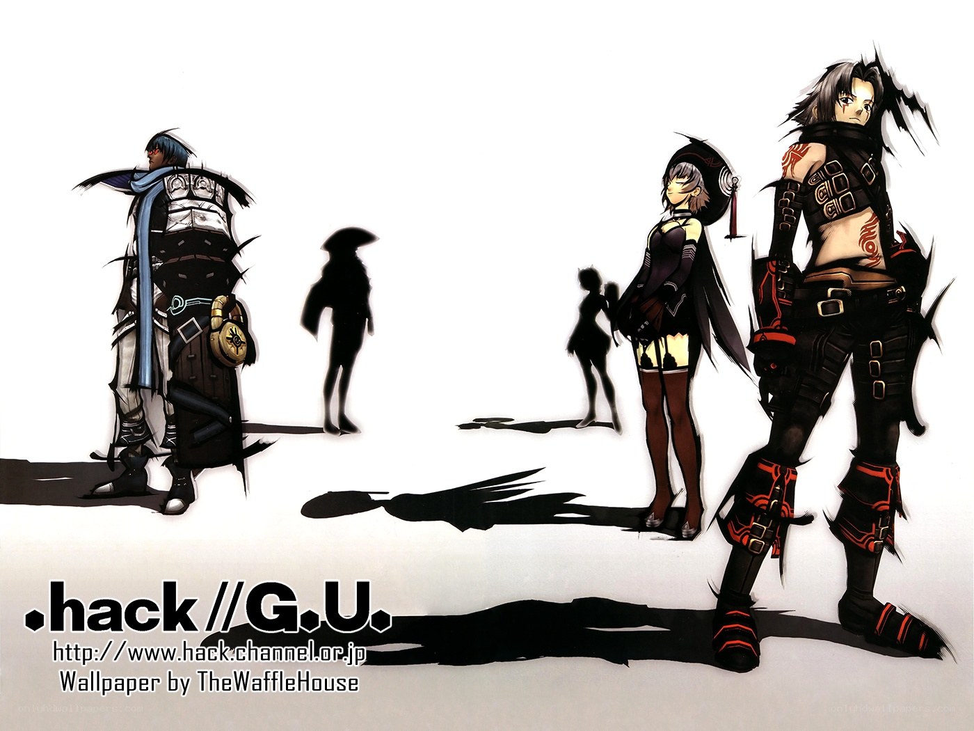 Hack//G.U. character lineup