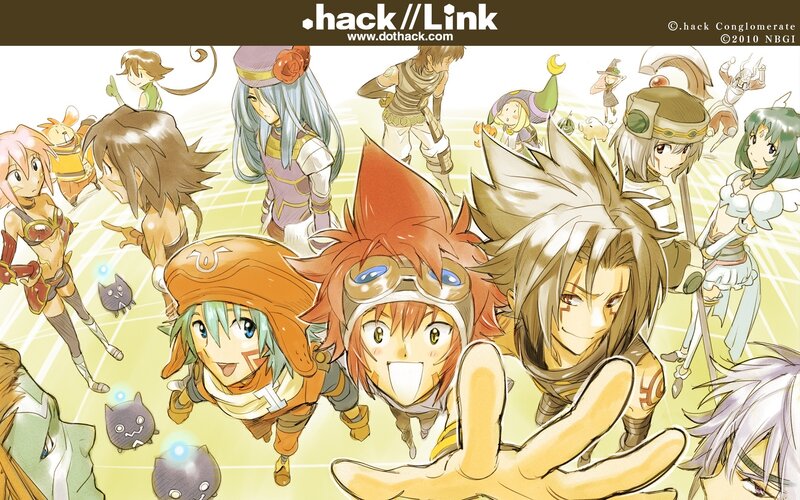 Hack//Link character art