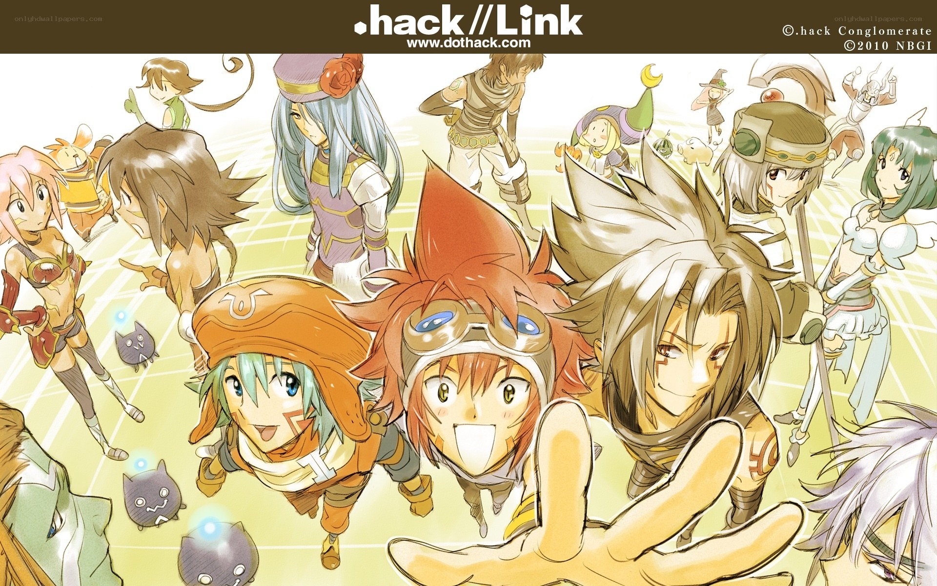 Hack//Link character art