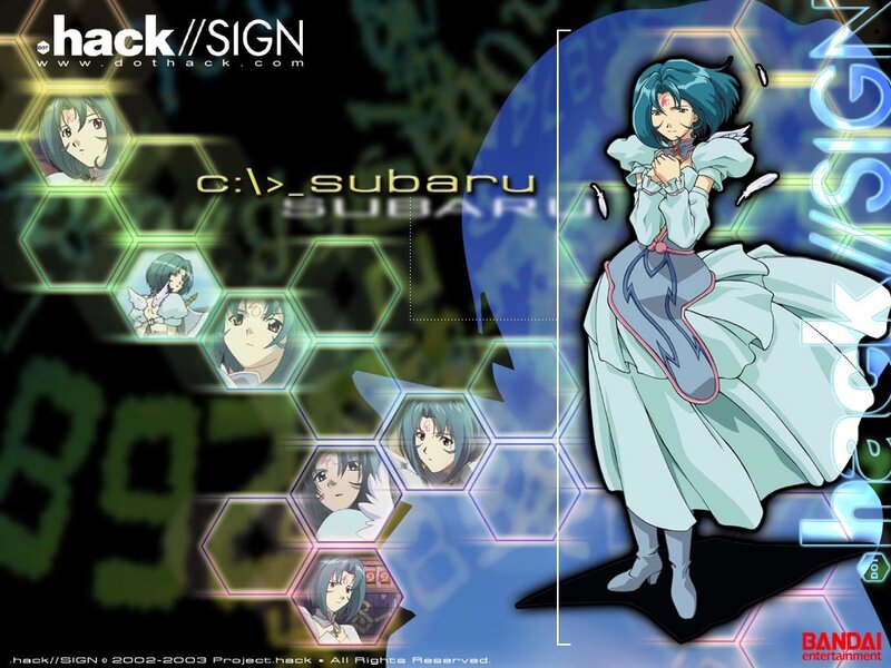 hack//SIGN anime character wallpaper