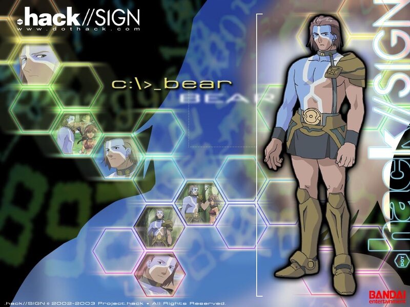 Hack//Sign character art