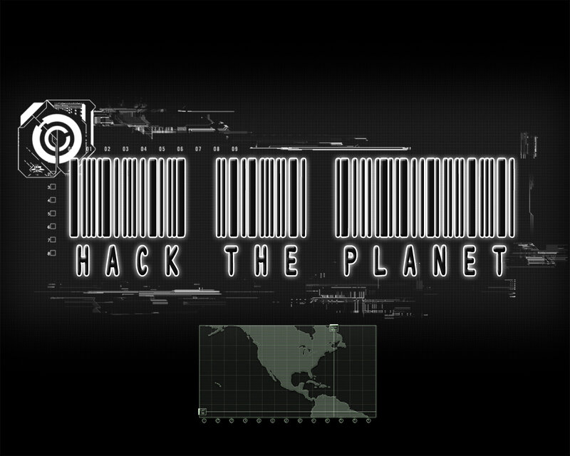 Hack the Planet logo