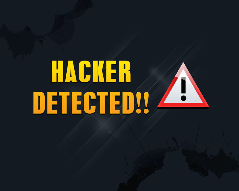 Hacker Detected Warning