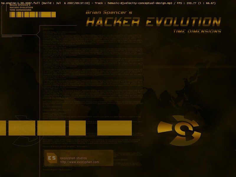 Hacker Evolution: Time Dimensions