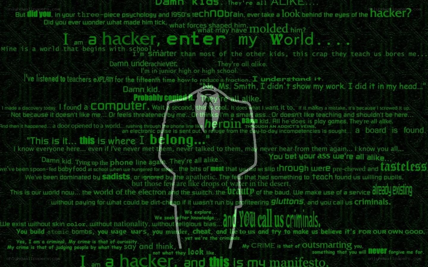 hacker manifesto text