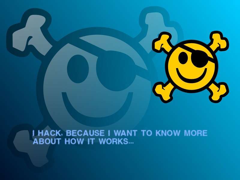 hacker smiley skull