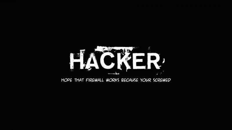 hacker title card