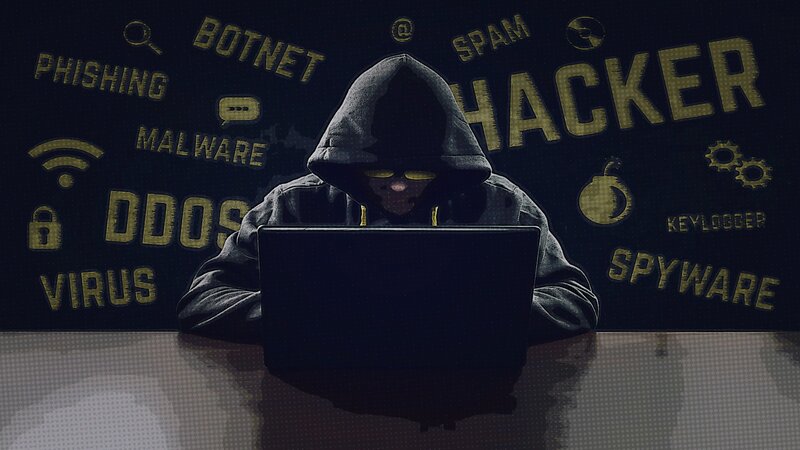 Hacker Using Laptop