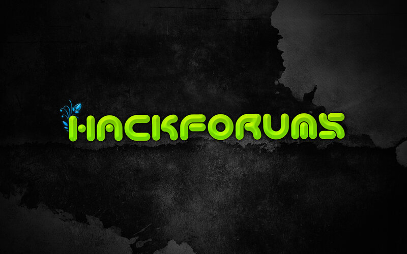Hackforums logo on dark background